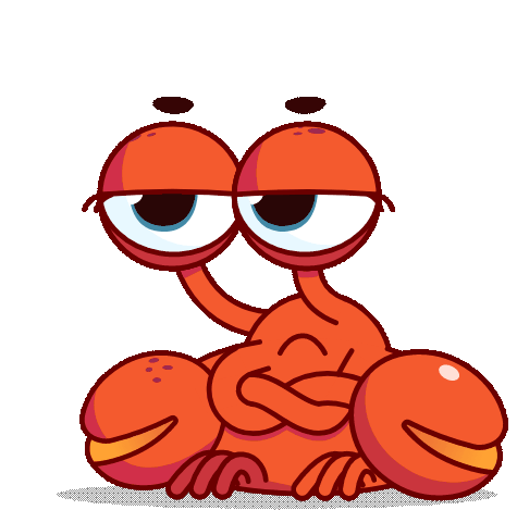 Crabmad Sticker
