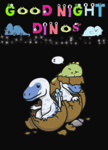 Dinoswap Good Night GIF - Dinoswap Dino Good Night GIFs