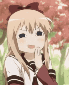 Trying Not To Laugh Anime Gif