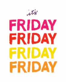 Its Friday Excited GIF