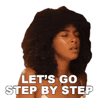 Lets Go Step By Step Arlissa Sticker - Lets Go Step By Step Arlissa We Wont Move Song Stickers