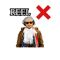 a man wearing headphones is giving a thumbs up next to a check mark that says real