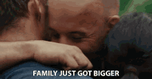 Family Just Got Bigger Hug GIF - Family Just Got Bigger Hug Embrace GIFs