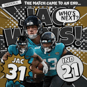 Indianapolis Colts (21) Vs. Jacksonville Jaguars (31) Post Game