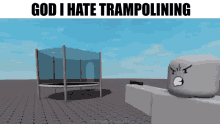 god trampolining