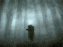 ежик в тумане туман свеча иду идти GIF - Hedgehog In The Fog Fog Walking GIFs