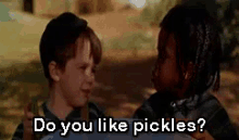 Do You Like Pickles? GIF - Pickles Doyoulikepickles Little Rascals GIFs
