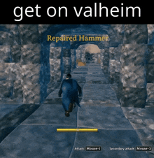 Valheim Get On GIF - Valheim Get On Hop On GIFs