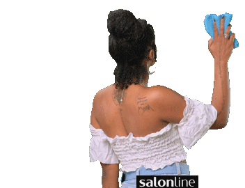 Salon Line Woman Sticker - Salon Line Woman Mulher Stickers