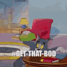 Get That Bod The Girls Tom And Jerry Meme Looking For GIF