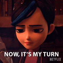 Now Its My Turn Claire Nunez GIF - Now Its My Turn Claire Nunez Trollhunters Tales Of Arcadia GIFs