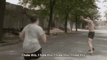 I Hate This GIF - Workout Running I Hate This GIFs