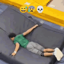 trampoline infinite loop adidas mattress loop meme