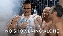 Burt Reynolds Shower Time GIF - Burt Reynolds Shower Time Man Love GIFs