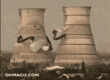 Sink Together Nuclear Power Plant GIF