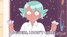 I Guess I Dont Care Cass Wizard GIF - I Guess I Dont Care Cass Wizard Bee And Puppycat GIFs