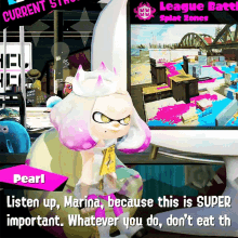 dont eat th pearl splatoon2 important gaming