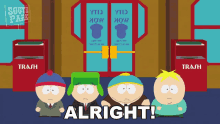 Alright Butters Stotch GIF - Alright Butters Stotch Stan Marsh GIFs