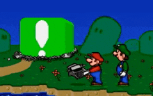 Mario Teaches Typing GIF