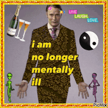 Hannibal I Am No Longer Mentally Ill GIF - Hannibal I Am No Longer Mentally Ill Memes GIFs