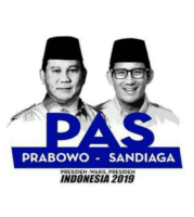 Pas Prabowo Sticker
