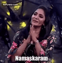 Namaskaram.Gif GIF - Namaskaram Namastey Jhansi GIFs
