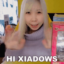 Hi Xiadows Xiao GIF - Hi Xiadows Xiao Xiaorishu GIFs