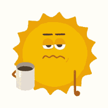 tired sun