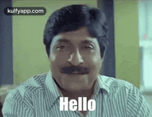 Hello.Gif GIF - Hello Sreenivasan Angene Oru Avadhikkalathu GIFs