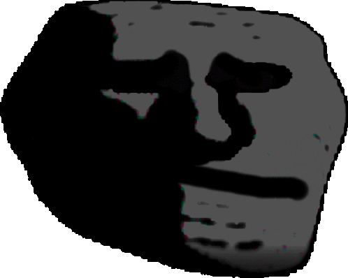 Troolface Sad Sticker - Troolface Sad - Discover & Share GIFs