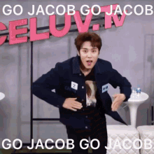 Go Jacob Jacob Bae GIF - Go Jacob Jacob Bae The Boyz Jacob GIFs