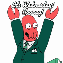 Wednesday Happy Wednesday GIF - Wednesday Happy Wednesday Hooray Its Wednesday GIFs