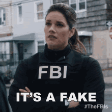 Its A Fake Maggie Bell GIF - Its A Fake Maggie Bell Missy Peregrym GIFs