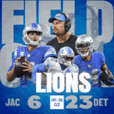 Detroit Lions (23) Vs. Jacksonville Jaguars (6) Second Quarter GIF - Nfl National Football League Football League GIFs