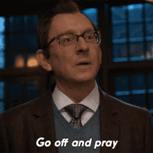 Go Off And Pray Leland Townsend GIF - Go Off And Pray Leland Townsend Evil N Is For Night Terrors GIFs