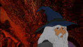 Gandalf Creepy GIF - Gandalf Creepy Point GIFs