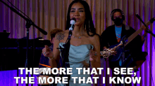 The More That I See The More That I Know Jhene Aiko GIF - The More That I See The More That I Know Jhene Aiko Eternal Sunshine Song GIFs