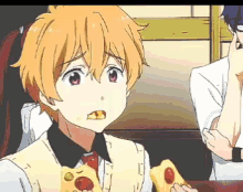 Anime Pizza GIF - Anime Pizza Eat GIFs