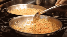Stirring Rice Making Rice GIF - Stirring Rice Making Rice Cooking GIFs