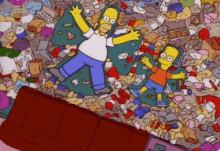 Trash Angels - Messy GIF - Messy The Simpsons Homer Simpson GIFs