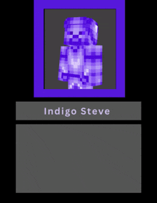 Indigo Steve Purple Steve GIF