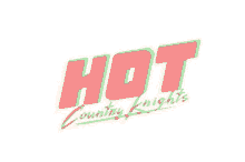 logo hot country knights sticker logo hot title
