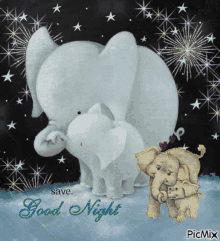 Good Night Elephant GIF - Good Night Elephant Blink GIFs