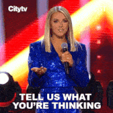 Tell Us What You'Re Thinking Lindsay Ell GIF - Tell Us What You'Re Thinking Lindsay Ell Canada'S Got Talent GIFs