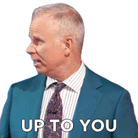 Up To You Gerry Dee Sticker - Up To You Gerry Dee Family Feud Canada Stickers