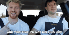 And This Time Im Not Helping Him On The Road GIF - And This Time Im Not Helping Him On The Road Friends GIFs