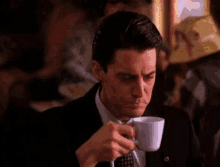 Damn Fine Cup Of Coffee Twin Peaks GIF - Damn Fine Cup Of Coffee Twin Peaks Dale Cooper GIFs