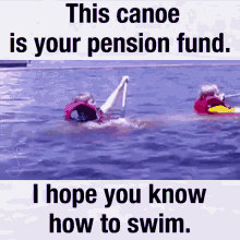 Pension Crisis Canoe GIF