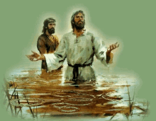 jesus christ blessed baptized el mar john the baptist
