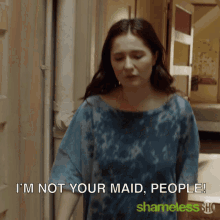 Im Not Your Maid People Mad GIF - Im Not Your Maid People Mad Annoyed GIFs